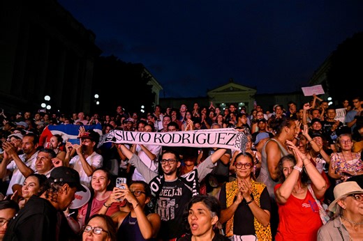 Cuba's 79-year-old folk singer now armed for an invasion