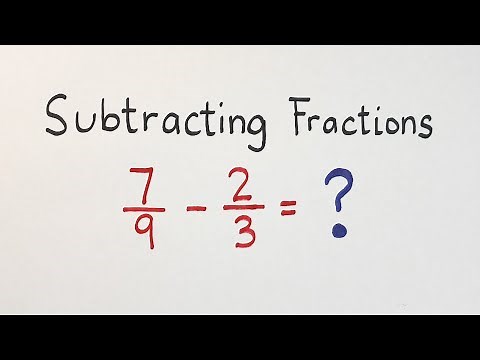 Subtracting Fractions by Math Teacher Gon