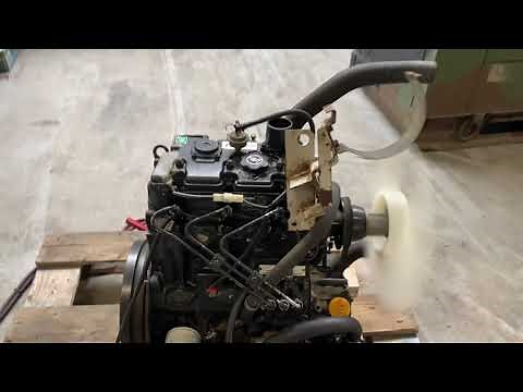 Shibaura Perkins N843L 3 cilinder 25 kW 34 PK diesel motor stocknr 4016