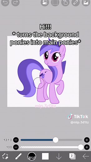 MLP Background Ponies Redesign | My Little Pony Edit