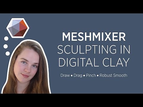 Meshmixer | How to sculpt in digital clay | ⚡ Quickie ⚡