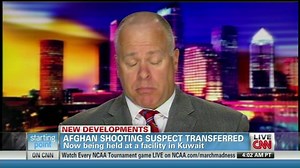 Afghan shooting suspect transferred