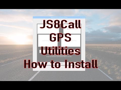 JS8Call GPS Utilities Install