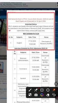 mjp rohilkhand university bareilly phd admission #mjpru #mjpru_news_today #mjpru_updates #shorts
