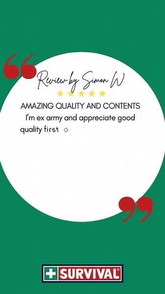 1.1K views | Check out this review of our Outdoor Bundle. 類Family First Aid KIT + Snake Bite KIT + Emergency First Aid Handbook = Everything you need for your outdoor adventures.  量 ️ ️ #SurvivalFirstAid #SurvivalFirstAidKit #CustomerSatisfaction #RealReview #OutdoorBundle | Survival | Facebook