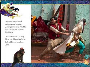 Aladdin Disney Pixar movie Read -Along Aloud Aladdin stories