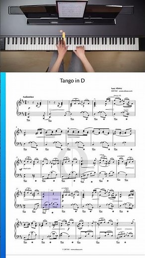 Albéniz – Tango in D - Piano (Level 55/100)