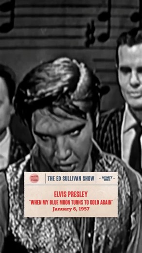 38K views · 2.4K reactions | On January 6, 1957, Elvis Presley made his final appearance on The Ed Sullivan Show, performing a number of his hits including "Hound Dog," "Don't Be Cruel," "When My Blue Moon Turns to Gold Again," and "Peace in the Valley"! | Deni Baker | Facebook