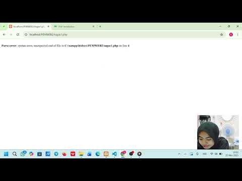 Praktikum Pemrograman Web Menggunakan bahasa Pmerograman PHP