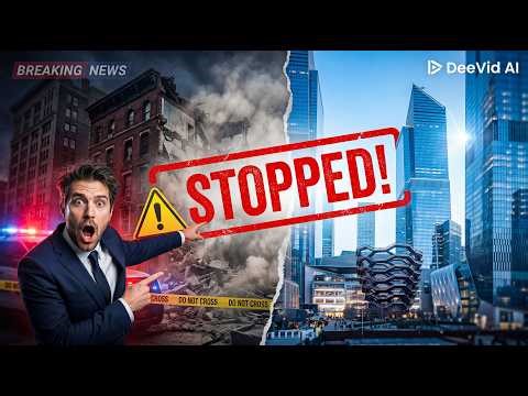 BREAKING: NYC Demolition Halted as Trump Urban Plan Shocks City