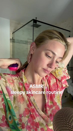 ASMR Sleepy Skincare Routine for a Calm Bedtime