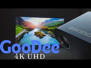 The 4K Projector of your DREAMS, The GOODEE Ultra HD - Full Unboxing, Set Up, and Review