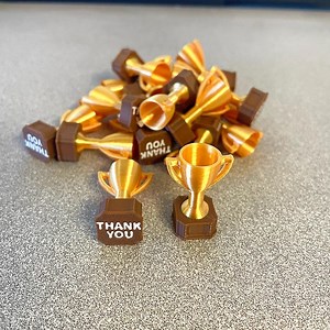 Mini Trophy Thank You Favors – Set of 20 | 1” Gold Trophies for Party Favors, Employee Appreciation, Classroom Rewards, Kids Prizes - Etsy