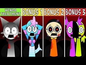 Incredibox Sprunki EVERY BONUS WENDA TREATMENT MODS