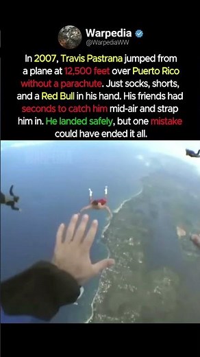 He Jumped Without a Parachute #shorts