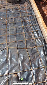 1K views | DPM Coverage on Ground Floor Slabs During Pre-Concreting...