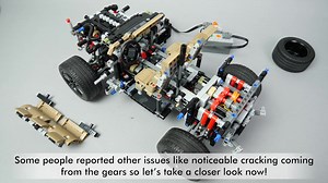 Lego 解码42110路虎卫士的变速箱