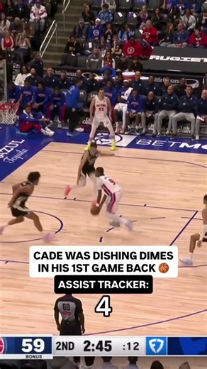 Cade Cunningham BACK Like a Beast 😤 Double-Double in Return vs Bucks 🔥 Pistons Going CRAZY!