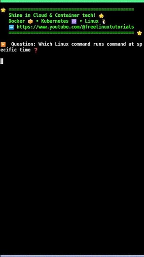 🐧Linux at command