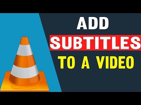 How to Permanently Add Subtitles To a Video with VLC Media Player | Permanently Add Subtitles VLC