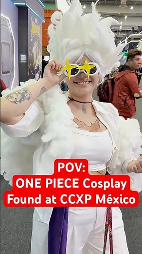 All the amazing cosplay we discovered by Toei Animation's ONE PIECE booth at CCXP México 2026. 🏴‍☠️