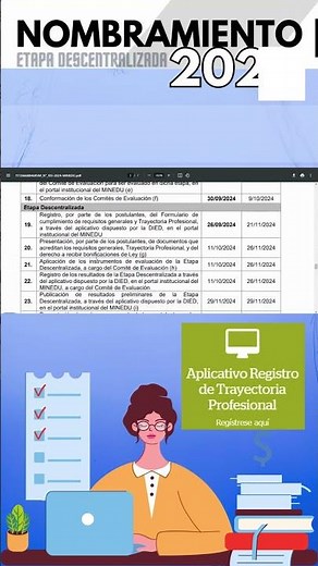 📘🔵REGISTRO DE TRAYECTORIA NOMBRAMIENTO 2024
