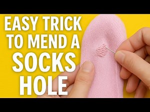 Socks 🧦 hole DIY stitching ideas | Sitiching tutorial for beginners.