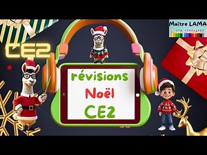 Joyeux Noël révisions CE2 #français #maths #noel #vacances