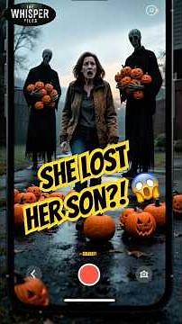 She Lost Her Son to The October Man 🎃 | True Halloween Horror #shorts #viral