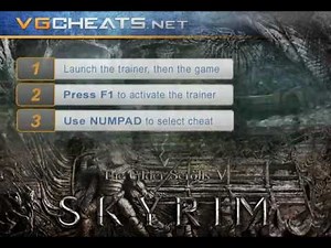 TES V: Skyrim Cheats Trainer +11 for PC/STEAM