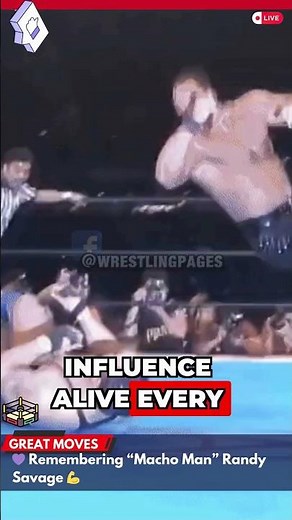 Let's honor Macho Randy Savage and the legendary Elbow Drop