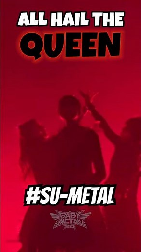 Su-metal in Hannover Just PROVED She Still Has It 👀 “My Queen” Live #babymetal #metal #music