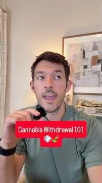 Cannabis withdrawal is no joking matter..