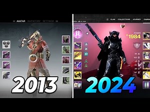 The Entire Evolution of Destiny (The Movie)