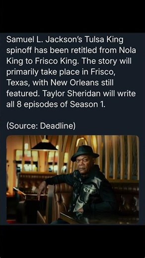 Nola King to Frisco King? #shorts #samuelljackson