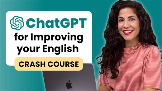 Get my brand new ChatGPT English Practice Guide here! https://bit.ly/4jb9sfT ✅ An easy, step-by-step guide to get started with ChatGPT ✅ 4 in-depth video trainings covering how to optimize your grammar, vocabulary, pronunciation, writing and fluency practice using ChatGPT ✅ 200 ChatGPT prompts Have you ever used ChatGPT to improve your English? It’s an incredible way to level up your practice. In this video, I’ll show you how you can use ChatGPT on your own, for free! | Accent's Way English with