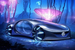 Automotive Inspiration: Mercedes Benz VISION AVTR releases video   sketches showing the car in action! - Yanko Design