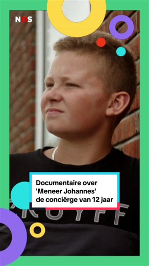 Annabelle volgde Johannes voor een documentaire die vanavond te zien is om 19.20 uur op NPO Zapp. 📺 Direct na de avonduitzending van het NOS Jeugdjournaal. #jeugd #jeugdjournaal #meneerjohannes #kinderen