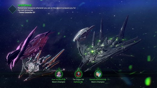 When you are stuck loading in Warframe