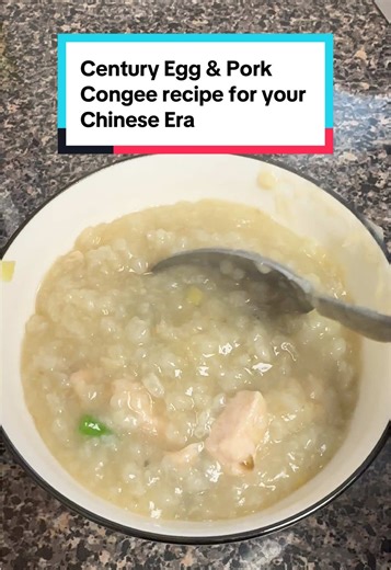 Century Egg & Pork Congee Recipe - Chinese Flavor