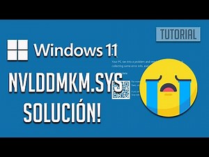 nvlddmkm.sys Error Solucion En Windows 10/11