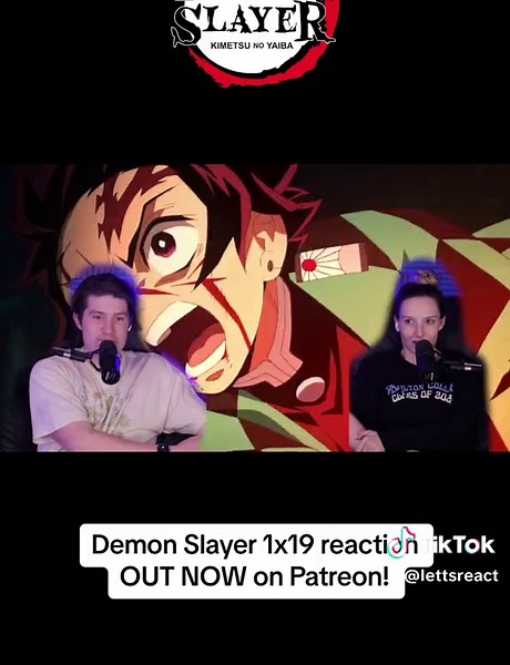Tanjiro Fire Breathing Reaction | Demon Slayer Episode 19