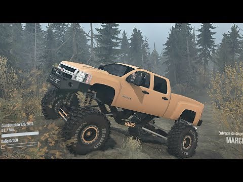 Chevrolet Silverado 2500HD 4x4 Offroad | Spintires: MudRunner