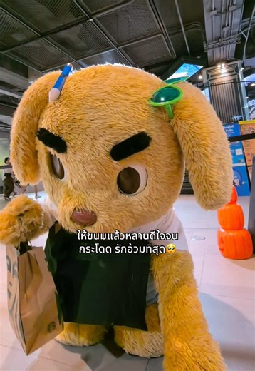 เลี้ยงพุเพวเป็นลูกแฝดอยู่ 3 ปี ตอนนี้มีหลานมาให้เลี้ยงอีกคนแล้ว อย่าดื้อเหมือนปะป๊านะอ้วม🧸 @ppoohkt @nongTINTIN #nongtintin #siamcenterxnongtintin