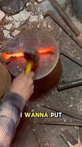 Making a Seax knife from an old file and a railroad spike. | Andy Alm Custom Knives