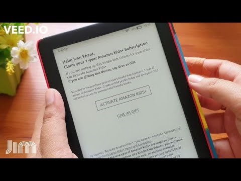 All new Kindle Basic (Kids Edition) | Unboxing & First Look