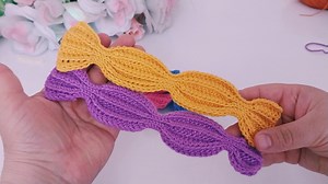 📌🥰Simple Bow Tie Crochet / Simple Crochet Bow Ribbon Making / Crochet Models🎀🎉 | Knitting And Crochet