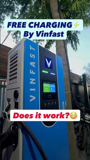 I tried Free Charging by Vinfast⚡️ Is it actually FREE ?😳