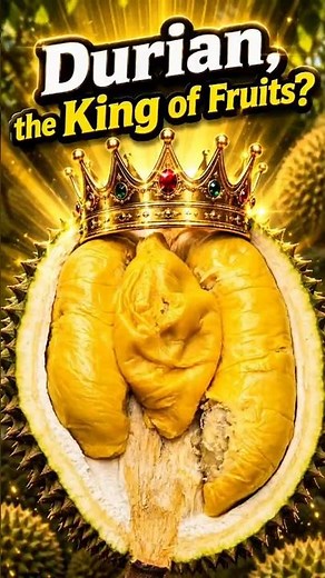 Why Is Durian Called the King of Fruits⁉️ The Surprising Reason‼️