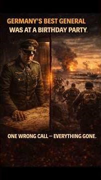 Hitler's Best General Missed D-Day For His Wife's Birthday #shorts #ww2